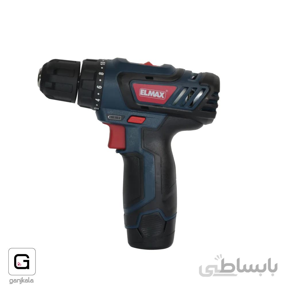 دریل شارژی ۱۲ ولت لیتیومی C.D 222 المکس