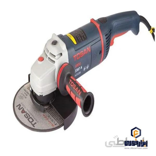 فرز سنگبری توسن پلاس مدل 3387A ا TOSAN ANGLE GRINDER – 3387A