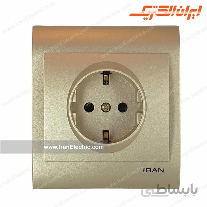 پریز برق ارت دار ایران بژ