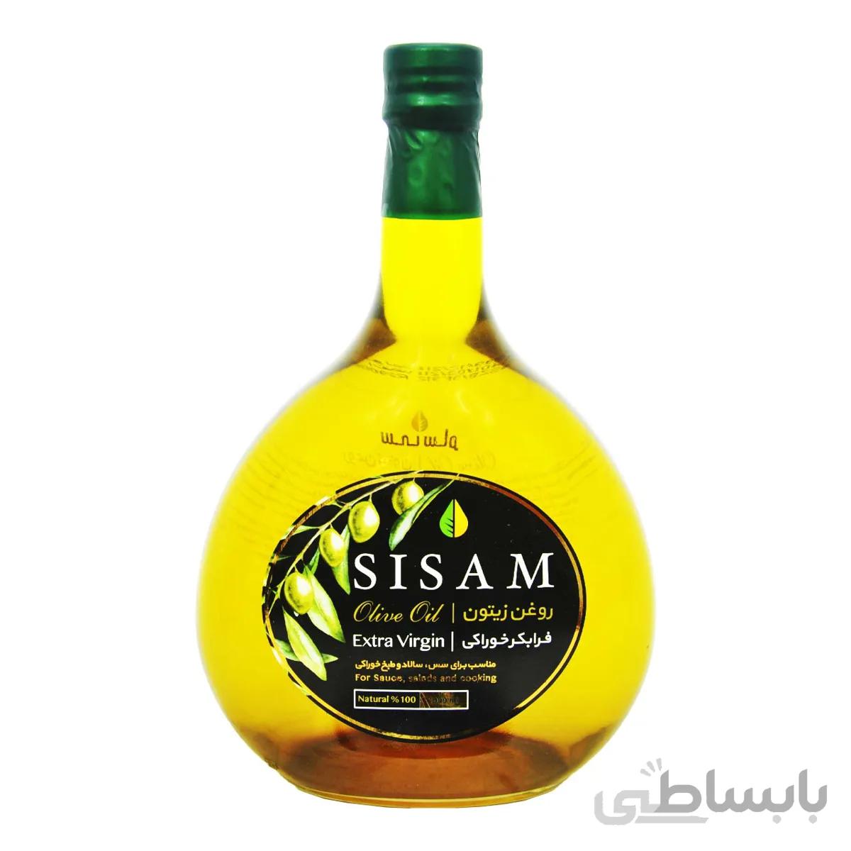 روغن زیتون با بو ۱ لیتر سی سام – sisam