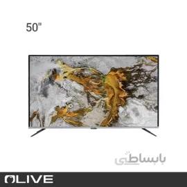 تلویزیون ال ای دی هوشمند الیو مدل 50UD8430 سایز 50 اینچ ا Olive 50UD8430 Smart LED TV 50 Inch