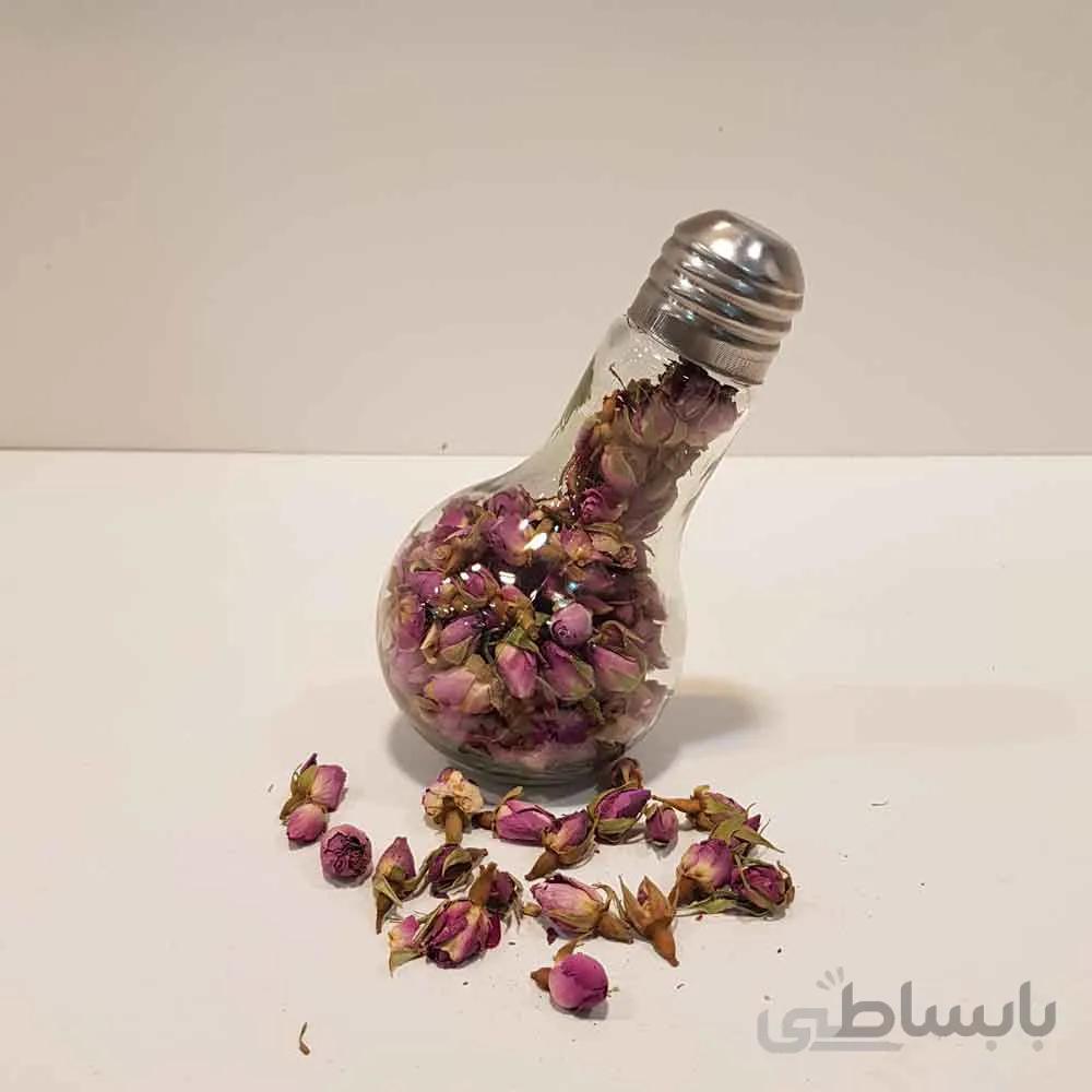 لامپ شیشه ای تزئینی مدل کج