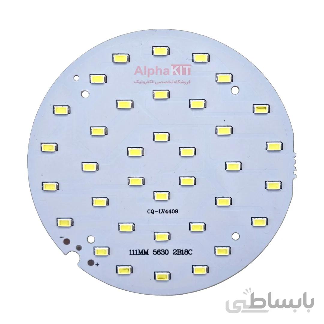 ال ای دی 18 وات 300 میلی آمپر SMD سفید مهتابی گرد