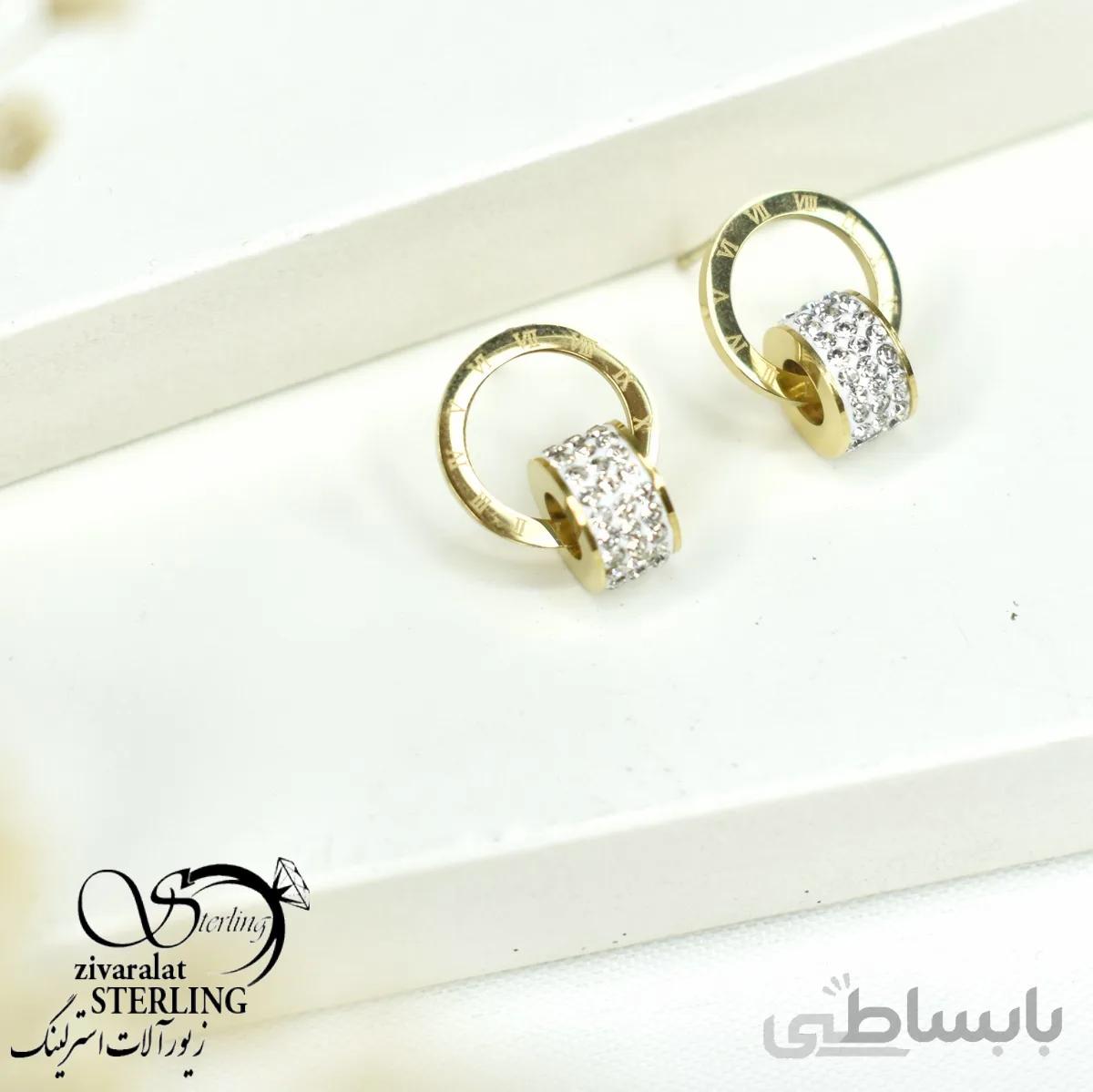 گوشواره زنانه کد 6048