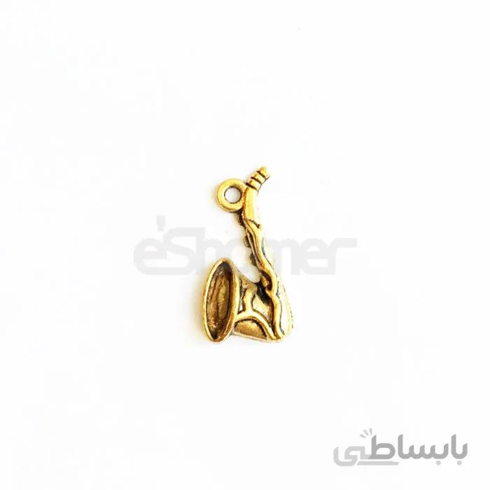 خرج کار طلایی آویزی بسته 2 عددی gold1024