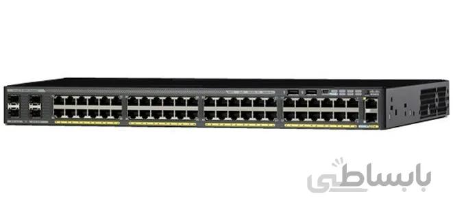 Switch Cisco C2960X-48TS-L Catalyst 48-Port 10/100/1000 ا سوییچ 48 پورت سیسکو WS-C2960X-48TS-L