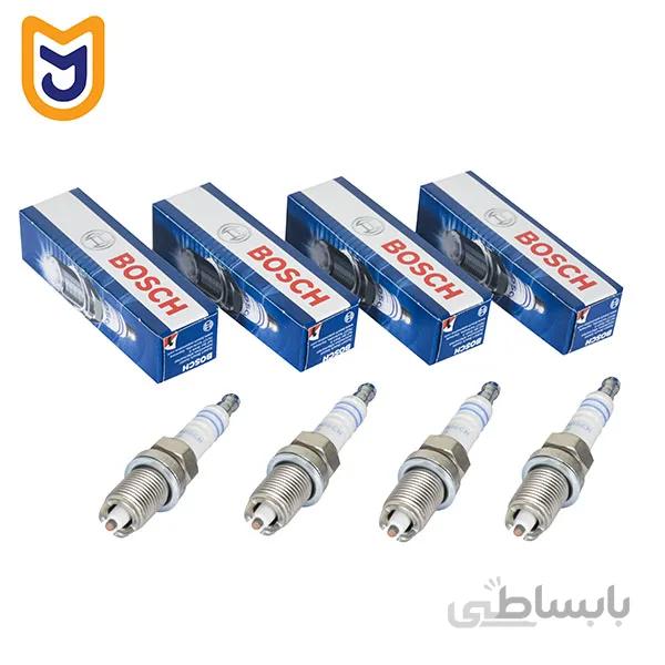 شمع موتور خودرو بوش BOSCH دو پلاتین مدل FLR8LDCU مناسب سوزوکی گرند ویتارا 2000