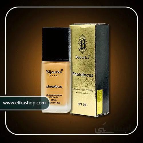 کرم پودر شیشه ای بیجورکا مدل فوتوفوکوس ا Bijourka Photofocus Foundation