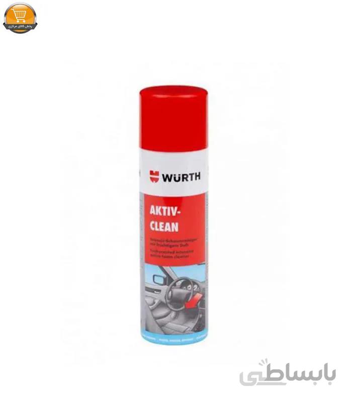 فوم تمیز کننده داخل خودرو وورث مدل Aktiv Clean حجم 500