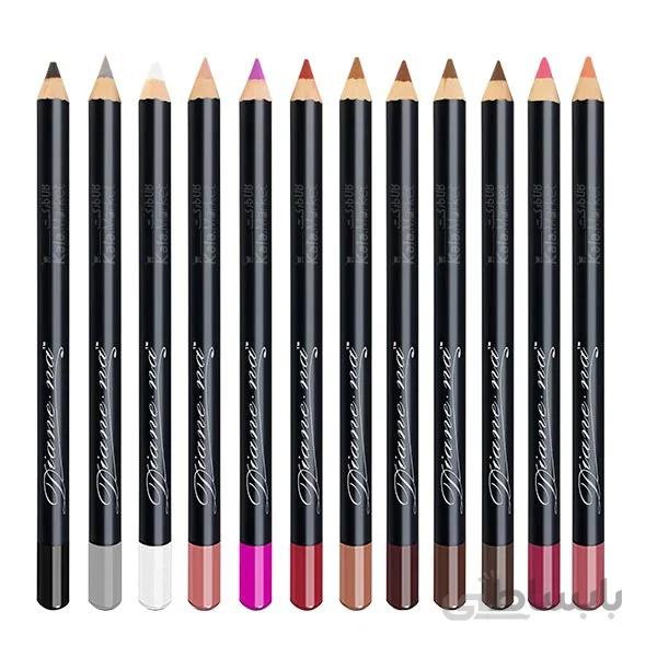 ست ۱۲ عددی مداد لب، خط چشم و مداد ابرو تراش دار دایان.ان ای (Diane.na Eyebrow Pencil)