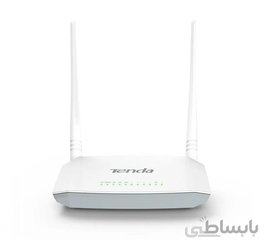 مودم روتر ADSL2 Plus تندا مدل D301 V2 ا Tenda D301 V2 ADSL2 Plus Modem Router