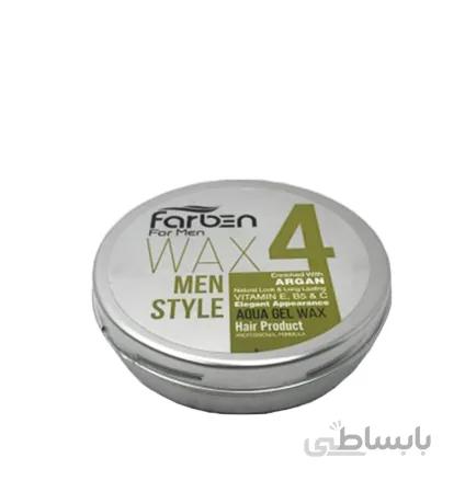واکس مو قوی فاربن شماره ۴
