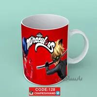 ماگ طرح دختر کفشدوزکی کد 128