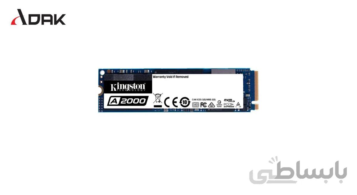 اس اس دی کینگستون A2000 M.2 2280 500GB ا A2000 M2 2280 500GB