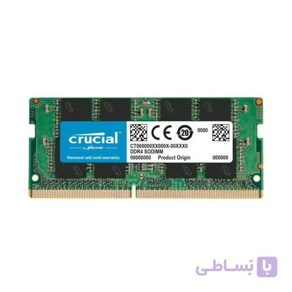 رم لپ تاپ کروشیال 8GB Single DDR4 2666 SODIMM