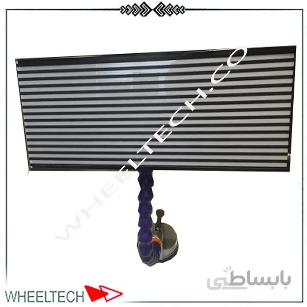 پنل نور صافکاری پرتابل پایه قاپکی