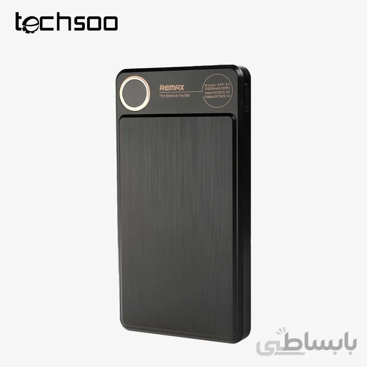 شارژر همراه ریمکس مدل Kooker rpp-59 ظرفیت 20000 میلی آمپر ساعت ا Remax Kooker RPP-59 20000mAh Power Bank