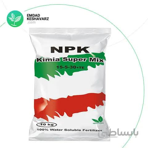 کود NPK 15-5-30 کیمیا کود پارس
