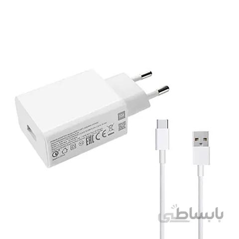 آداپتور و شارژر دیواری 20 وات شیائومی به همراه کابل تبدیل USB-C اصلی Adapter Xiaomi 20w