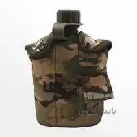 قمقمه نظامی به همراه یقلوی
