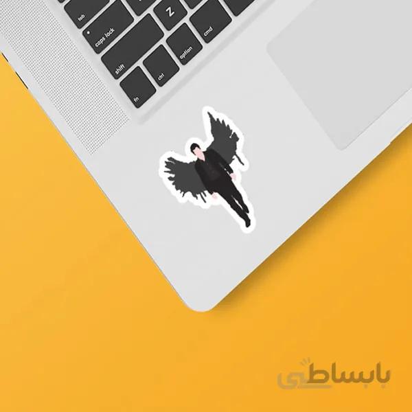 استیکر لپ تاپ طرح Lucifer 04