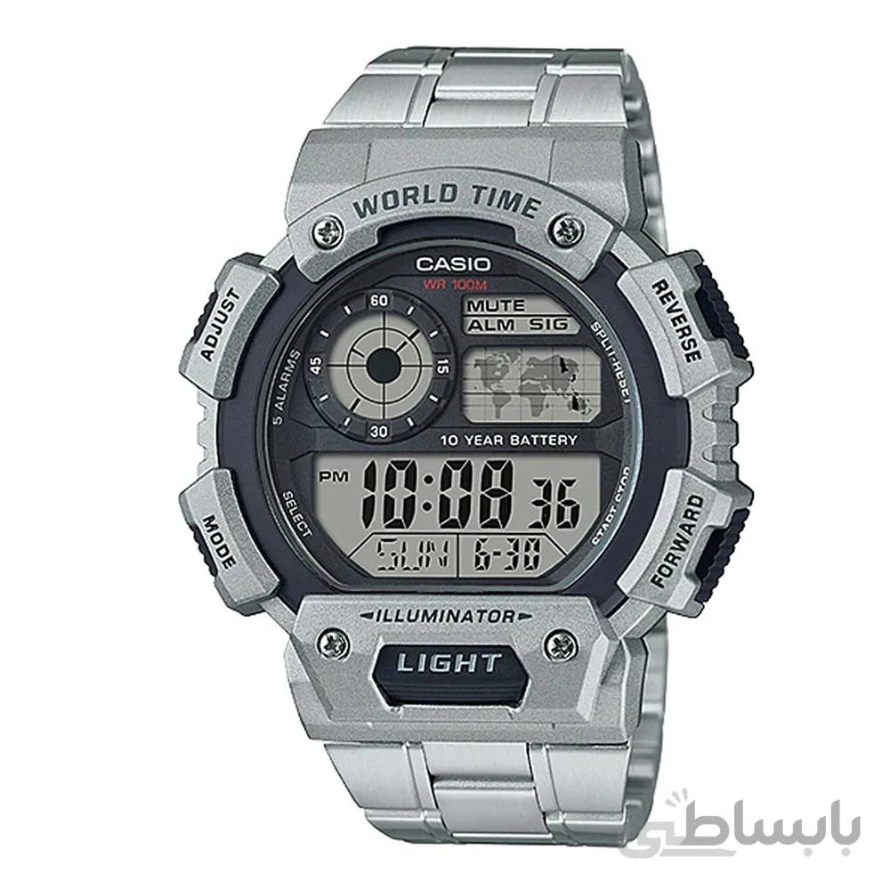 ساعت مچی مردانه کاسیوCasio AE-1400WHD-1A ا ساعت مچی مردانه کاسیوCasio AE-1400WHD-1A