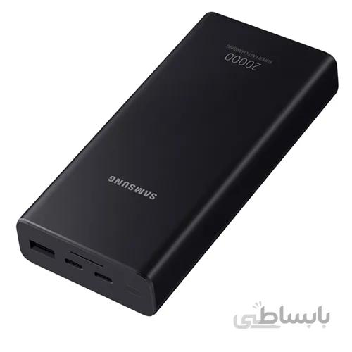 شارژر همراه 3 پورت سامسونگ مدل Battery pack EB-P5300 ظرفیت 20000 میلی آمپر 25 وات اصلی ا Samsung EB-P5300 Super Fast Charging Battery Pack - 20000mAh 25W Triple Port Original