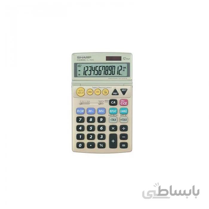 ماشین حساب شارپ مدل EL-782C |بژ ا SHARP EL-782C Calculator