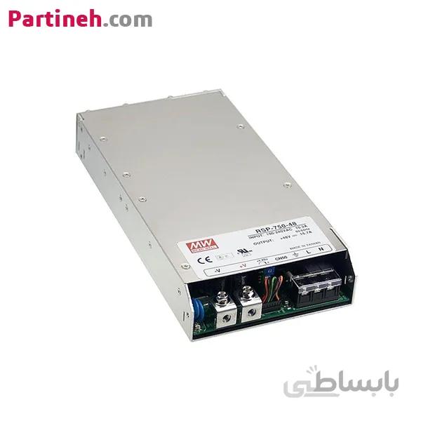 منبع تغذیه سوئیچینگ 24 ولت 31.3 آمپر مدل RSP-750-24 برند مینول (MEAN WELL) ا MEAN WELL POWER SUPPLY RSP-750-24