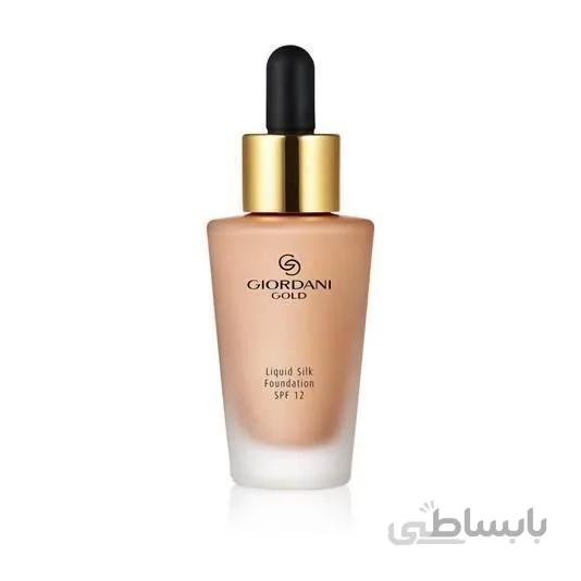 کرم پودر مایع سیلک جوردانی گلد - عاجی روشن 32921 ا Giordani Gold Liquid Silk Foundation SPF12