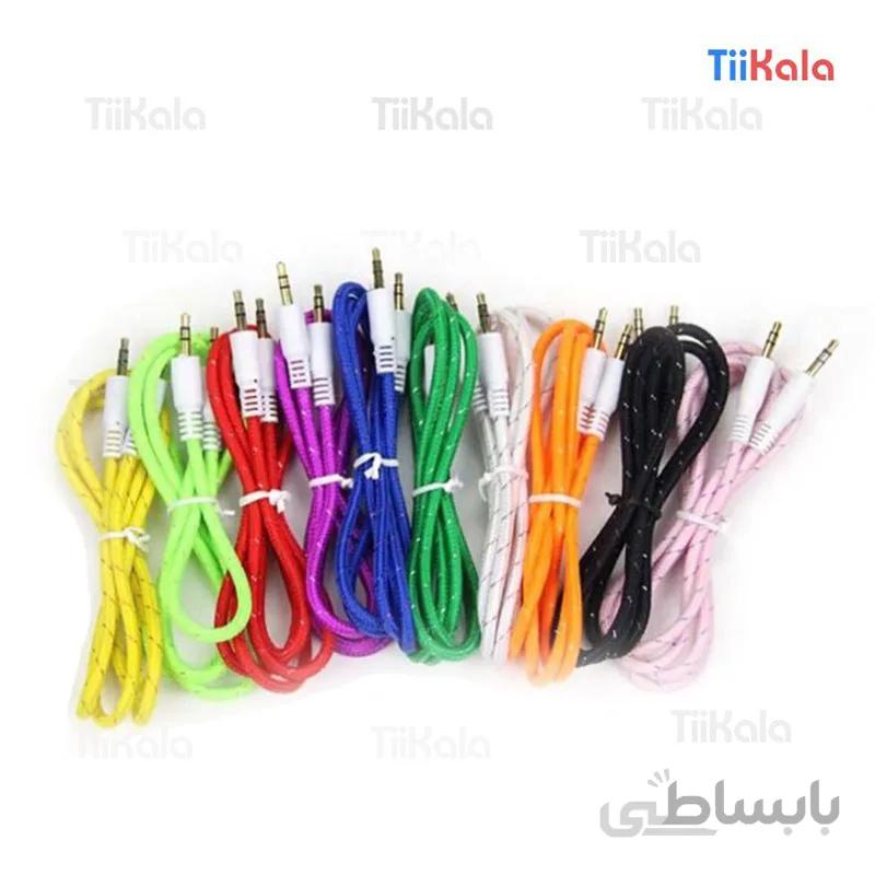 کابل Aux کنفی به طول 1 متر