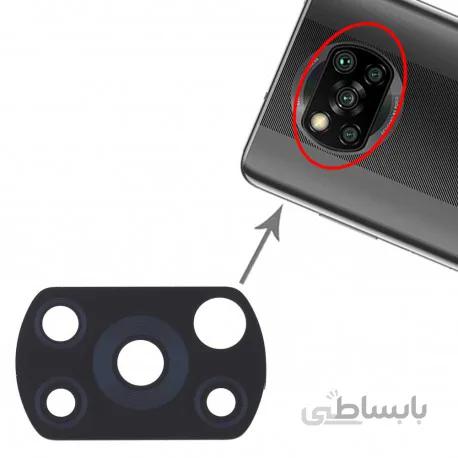 شیشه دوربین شیائومی Poco X3