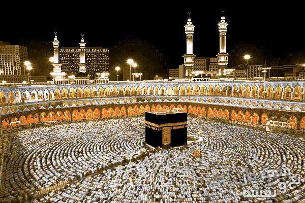 نخ و نقشه آماده تابلو فرش طرح کعبه کد 99304