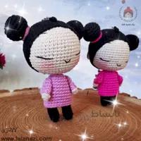 عروسک بافتنی دختر پوکا ( کد 60261 )