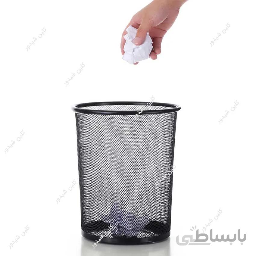 سطل توری اداری گرد بزرگ مدل 307