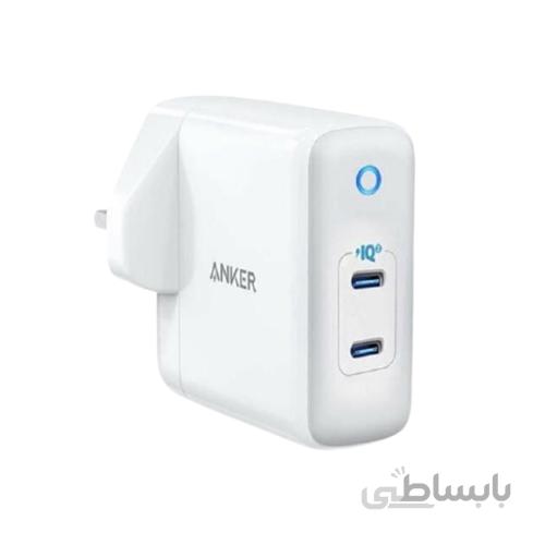 شارژر دیواری 40 واتی انکر مدل Anker A2628 ا Anker PowerPort III Duo 40W A2628