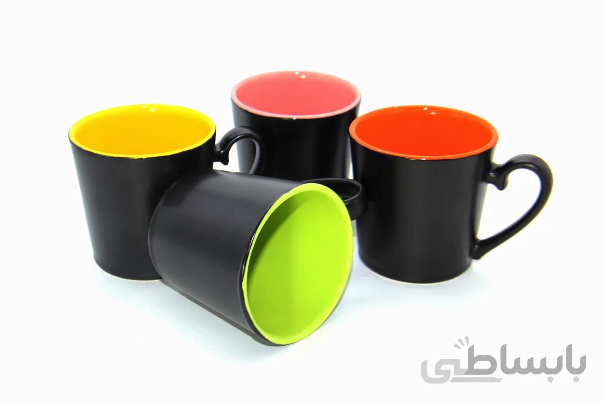 ماگ داخل رنگی سرامیکی | Ceramic mug