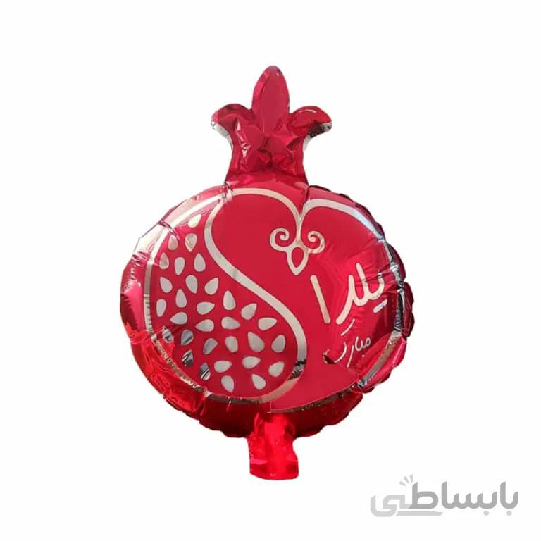 بادکنک فویلی انار شب یلدا مدل STY261