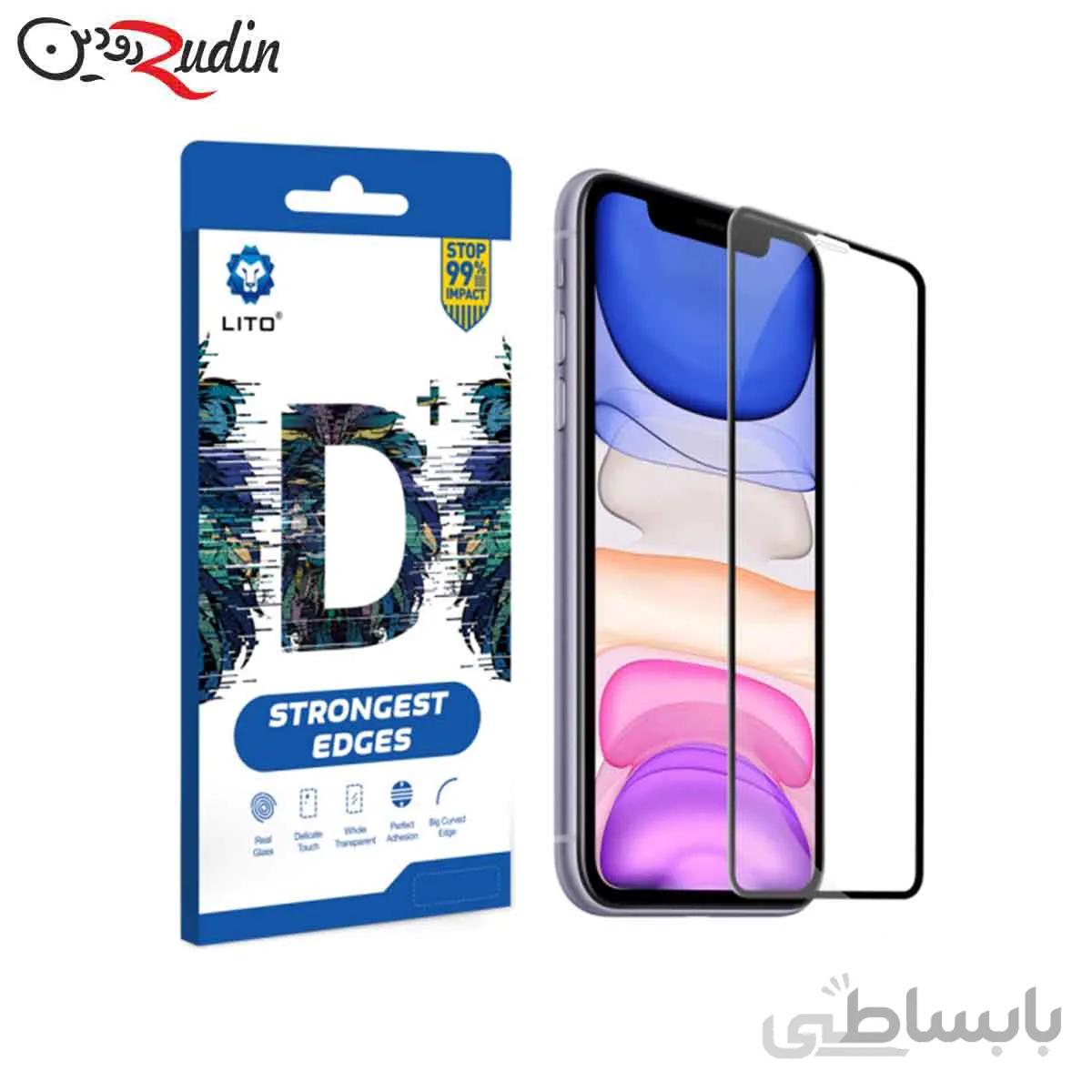 محافظ صفحه نمایش لیتوو مدل +D مناسب iphone 11 / xr