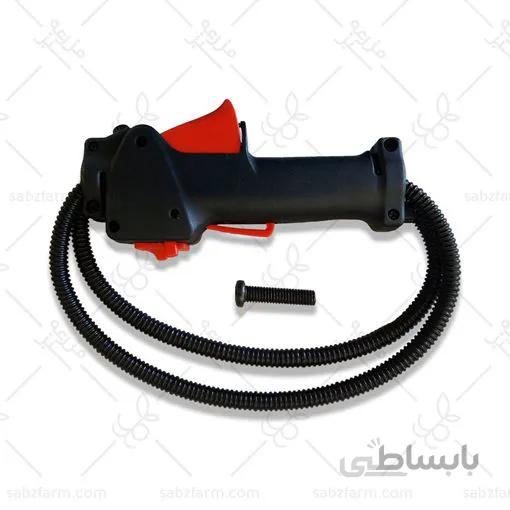 مجموعه دسته و سيم گاز علف زن BG520