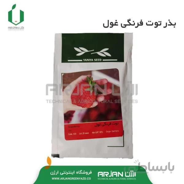 بذر توت فرنگی غول 25 عددی