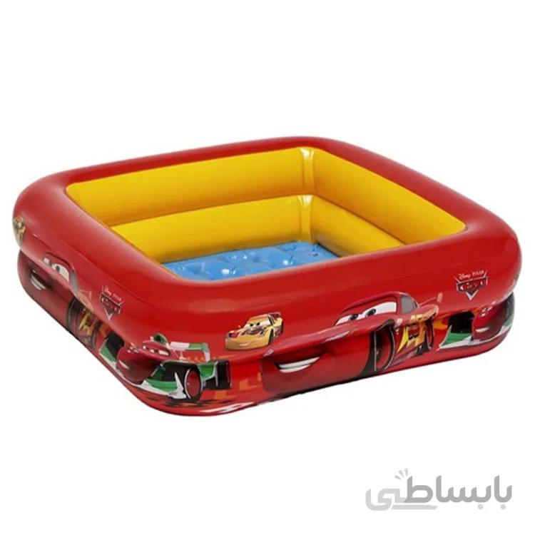 استخر بادی طرح ماشین کودک