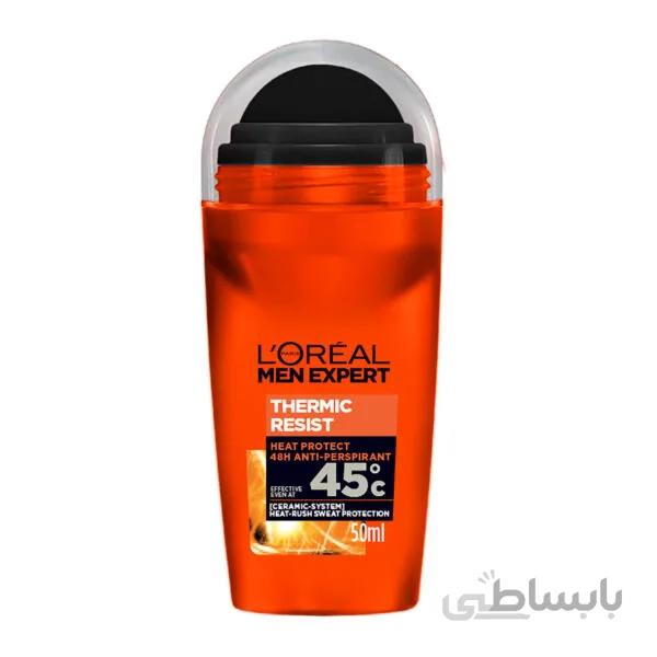 مام ضدتعریق لورئال مردانه ۵۰ میل مدل Thermic Resist Effective even at 45c – ( مقام در برابر حرارت حتی در ۴۵ درجه سانتی گراد