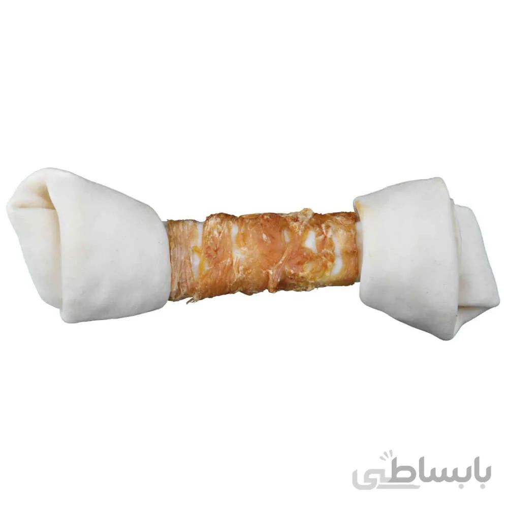 استخوان سگ تریکسی مدل Knotted Chewing Bone وزن 70 گرم ا Trixie Knotted Chewing Bone for Dog 70g