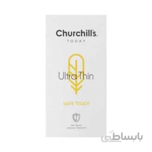 کاندوم چرچیلز مدل Ultra Thin بسته 12 عددی