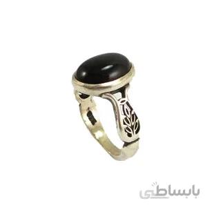 انگشتر نقره عقیق مردانه کد 3457