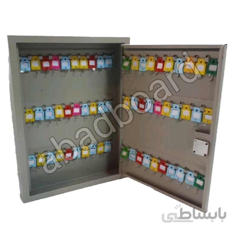 باکس جاکلیدی دیواری ۶۰ عددی فلزی