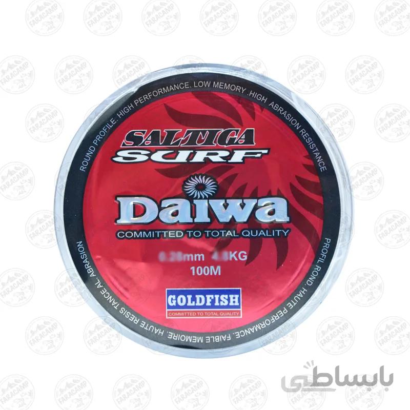 نخ ماهیگیری Saltiga Surf دایوا 100 متر سایز 0 28 متصل