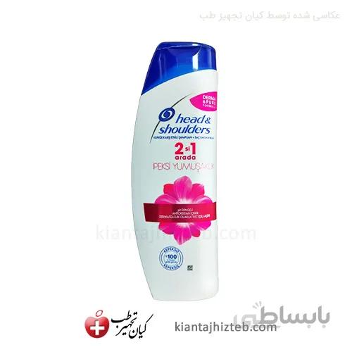 شامپو ضدشوره 2 در 1 head & shoulders نرم کننده ابریشمی 400 میل