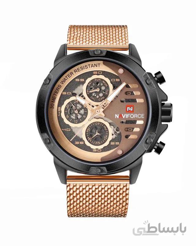 ساعت مچی مردانه ناوی فورس NAVIFORCE NF9110S RG/RG/BN